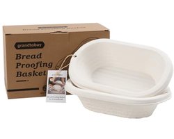 Ovale Pulp Brood Proofing Mand 11 inch - Ideaal voor Zuurdesem en Ambachtelijk Brood