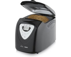 Princess Broodbakmachine 152009 - Timer - Digitaal scherm - 15 bakprogramma’s - Glutenvrij Programma - 900 Gr - 600 Watt - Zwart/Zilver