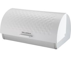 Roestvrij Stalen Broodtrommel met Luchtcirculatie - Ruime Broodopslag voor Langdurige Versheid