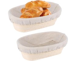 Ronde Broodvorm en Linnen Doek voor Zuurdesem Bakken