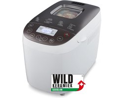 RVV® Broodbakmachine - Broodbakmachines - Broodbak machine - Wit - 31cm x 29cm x 29cm
