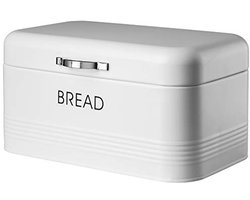 Stijlvolle Broodtrommel van Staal - 30 x 18 x 16 cm - Ruimte voor Vers Brood en Gebak