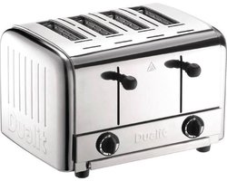 2 X 2 Combi Toaster - 4 Sleuven - RVS - 42174 - Dualit L139 - Horeca & Professioneel