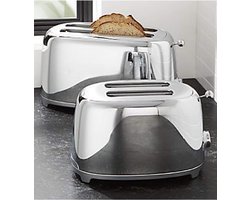 4-Slice Toaster 50's Style | Kleur: RVS