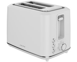 AENO TS1 Broodrooster 7 Bruiningsniveaus, Ontdooien & Opwarmen – High-Lift - Mechanische bediening – Anti-Jam & Auto-Stop – Uittrekbare kruimellade – Antislipvoetjes – 920W - Donkergrijs