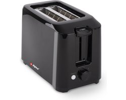 Alpina Broodrooster - 7 Standen - Kruimellade - 700 Watt - Zwart