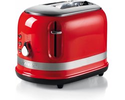 Ariete 0149/10 - Moderna broodrooster - 2 sneden - 6 standen - 815 Watt - rood