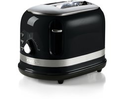 Ariete 0149/12 - Moderna broodrooster - 2 sneden - 6 standen - 815 Watt - Zwart