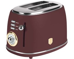 Berlinger Haus 9520 - Broodrooster - Toaster - Leonardo Collection - Rood