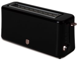 Berlinger Haus 9685 - Extra lang Broodrooster - Toaster - Black - Monaco collection
