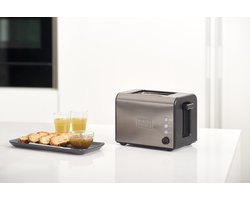 Black & Decker BXTOA900E - broodrooster - zwart - roestvrijstaal