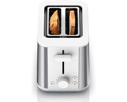 Braun HT 1510 8 2 snede(n) 900 W Roestvrijstaal, Wit