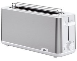 Braun HT 1610 8 1030 W Roestvrijstaal, Wit