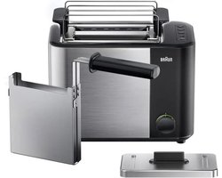 Braun ID Collection HT 5015 BK - Broodrooster - Zwart