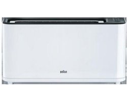 Broodrooster Braun HT3100WH 1000W Zwart Wit 1000 W