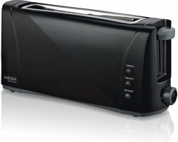 Broodrooster Haeger TO-100.007A 1000 W Zwart