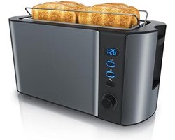 Broodrooster Met Tostiklemmen - Broodrooster Tostiapparaat - Broodrooster Met Tostiijzer - Broodrooster Tostiklem