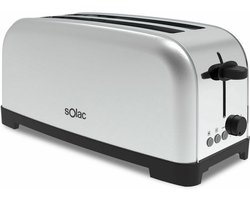 Broodrooster Solac TL5419 Longslot RVS 1400W