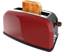 Cecotec Toastin´ Time 850 Long Lite Broodrooster Rood One Size / EU Plug 220V