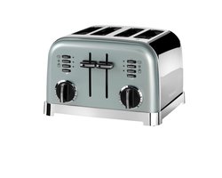 Cuisinart - 4 Slice Toaster Broodrooster CPT180GE - 4 sleuven - Ontdooifunctie - Bagelfunctie - 6 standen - Pistacho Green