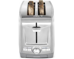 Cuisinart Metalen Broodrooster voor 2 Sneetjes - Extra Lange Sleuven - High-Lift Quickview - Bagel Functie - Ontdooi Optie - Kruimellade