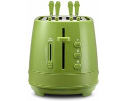 De Longhi CTLAP2203.GR Broodrooster 2 Sneden Groen 550 W