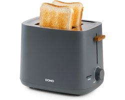 DOMO DO965T Broodrooster 'Wood You' - voor 2 toasts