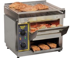 Doorlooptoaster - Ca. 540 Per Uur - Elektrisch - Roller Grill 304020 - Horeca & Professioneel