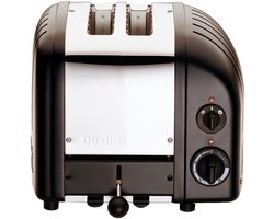 Dualit - Zwart broodrooster met 2 sleuven - 27035
