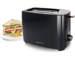 Emerio Toaster 2 Scheiben, Schwarz, Thermostat, Bräunungsst. (TO-125131.1)