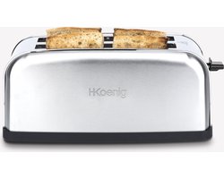 H. Koenig - TOAS28 - Long Slot Broodrooster - RVS