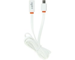 Jupio Flat Cable Micro USB to USB WHITE 1M