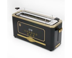 Kaiser - broosdrooster - retro broodrooster T 4000 Em - retro - taoster - 6 verschillende toastniveaus - ontdooifunctie - opwarmfunctie - broodjeswarmrooster