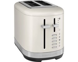 KitchenAid 859711684260 broodrooster 7 2 snede(n) 980 W Zwart, Roestvrijstaal, Wit