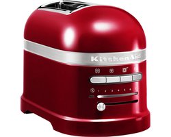 Kitchenaid Broodrooster - Artisan - Toaster met 2 sleuven en verwijderbaar kruimelbakje - Appelrood