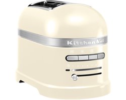 Kitchenaid Broodrooster - Artisan - Toaster met 2 sleuven en verwijderbaar kruimelbakje - Wit