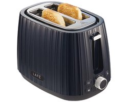 Lafe - Broodrooster - 7-traps toastregeling - max. 1080W - Zwart, Modern