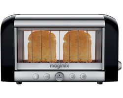 Magimix Vision Toaster - Zwart - Quartz techniek - 8 standen