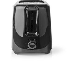 Melissa 16140149 - Broodrooster - 2 Sleuven - 700 W - 6 Bruiningsstanden - Uitneembare Kruimellade - Annuleerfunctie - Zwart