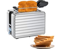 MKSS® Broodrooster met Tostiklemmen - Toaster - Broodroosters - Zilver