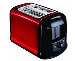 Moulinex LT261D Broodrooster Rood/Zwart