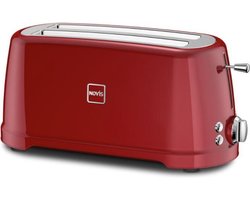 Novis T4 - Broodrooster - 2 lange roostersleuven - Rood