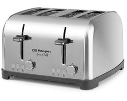 Orbegozo TO 8050 broodrooster 7 4 snede(n) 1700 W Zilver