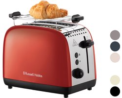 Russell Hobbs Colours Plus Broodrooster - Rood - 26554-56