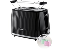 Russell Hobbs Eden Broodrooster Zwart - 27371-56