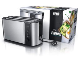SCH® Tosti apparaat broodrooster - Tosti apparaat - Tosti broodrooster - Zilver - 19cm x 38cm x 19cm