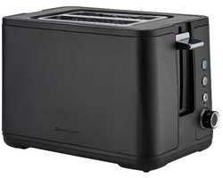 SILVERCREST® Broodrooster 850 W - 6 Toaststanden - Elektronische bruiningcontrole - Variabele broodschijfcentrering - Ontdooifunctie - Opwarmfunctie - Stopfunctie - Auto liftfunctie - Anti blokkeerfunctie - Zwart