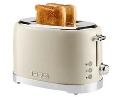 SILVERCREST® Broodrooster - Vermogen: ca. 820/980 W - 6 Bruiningsstanden - Elektronische bruiningregeling - Variabele broodcentrering - Ontdooifunctie - Opwarmfunctie - Stopfunctie - Auto liftfunctie - Anti blokkeerfunctie - Broodjesopzet - Crème