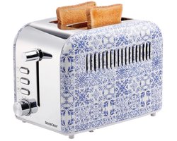 SILVERCREST KITCHEN TOOLS Broodrooster - 920W - 6 standen - Met gepolijste RVS voorzijde