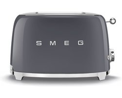 SMEG TSF01GREU - Broodrooster - Leigrijs - 2x2 - 950W - 6 niveaus